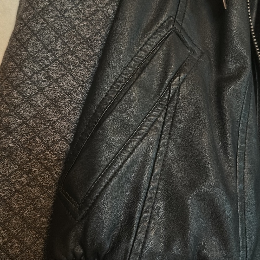 Zumiez Dravus pleather/cotton fall jacket - Picture 2 of 5